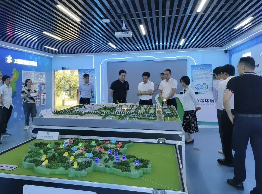 五象新区(自贸试验区南宁片区)管委会领导率队赴华鸿明阳再生水厂开展生态环境保护专项调研 五象新区(自贸试验区南宁片区)管委会领导率队赴华鸿明阳再生水厂开展生态环境保护专项调研
